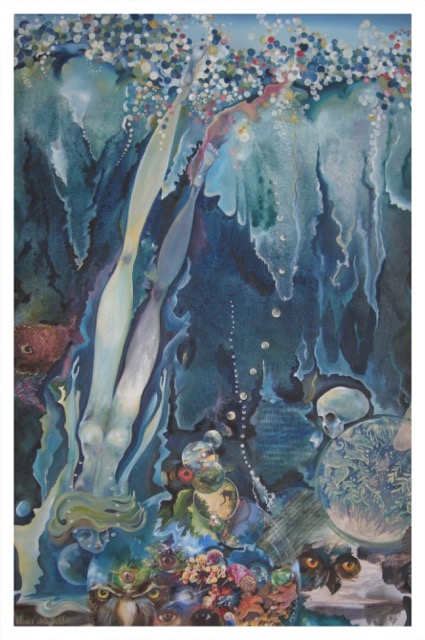 Looking At Covid ~ 24x36 ~ 2020