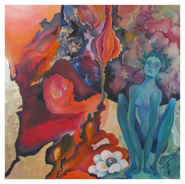 Frog Goddess 20x20 ~ 2016