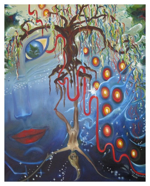 The Black Virgin #5 24x30 ~ 2014