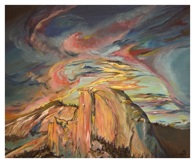 Half Dome 20x24 ~ 2003 ~ SOLD